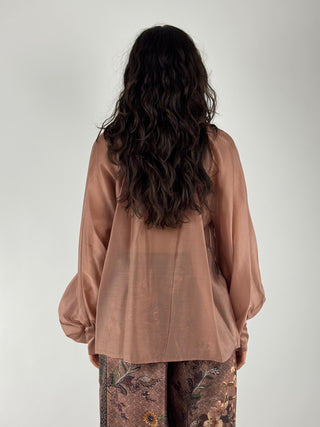 Blusa Satinata con Fiocco - TAC0429