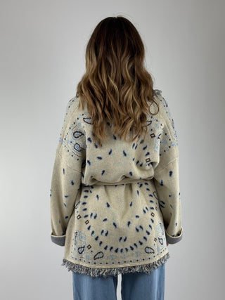 Cardigan Alanui bandana - P6HMG38A414