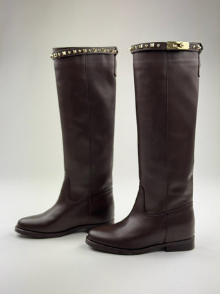 STIVALE CINTURINO BORCHIE - SM170VIT