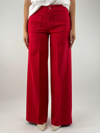 Pantalone con taschine - CJ12721