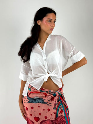 Camicia collo coreano - CWG-Q516