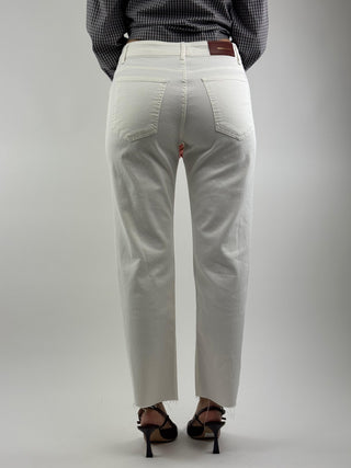 Pantalone a sigaretta taglio vivo- CJ12723