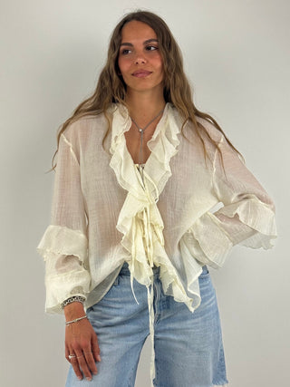 Camicia rouches - CM0763