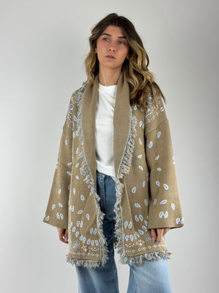 Cardigan Alanui bandana - P6HMG38A414