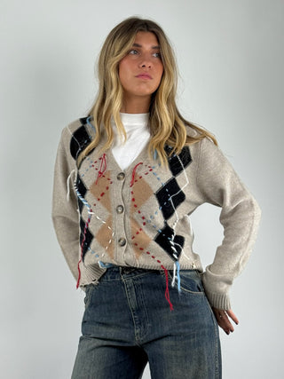 Cardigan rombi - Z38R0088