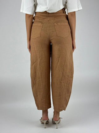 Pantalone misto lino - PVE-Q261