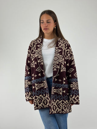 Cardigan in fantasia - 25A583AI25CAMP