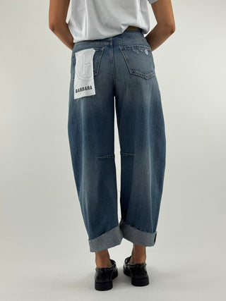 Jeans ‘Barbara’ modello banana - PFA-P044
