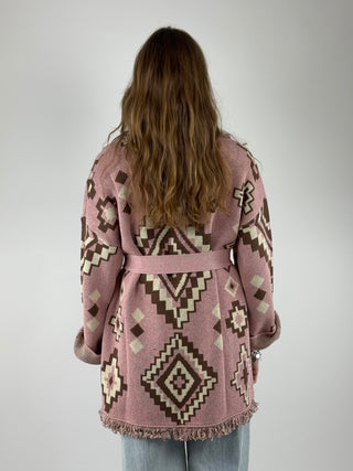 Cardigan frange - 7AB7064