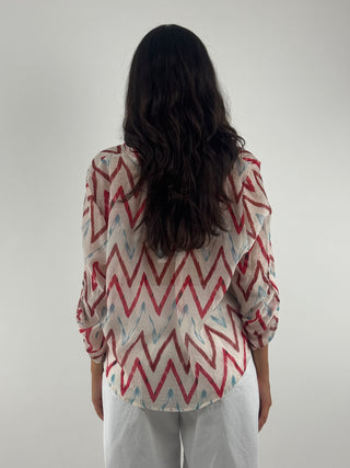 Camicia zigzag - CVS-Q467