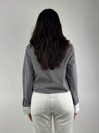 Camicia check crop - 1213PE26