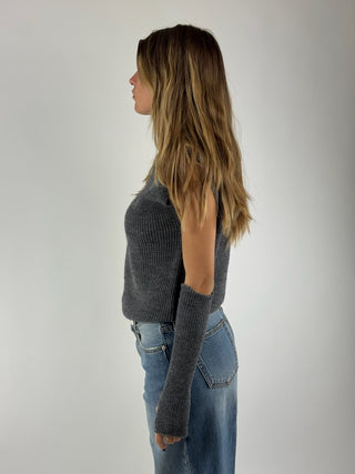 Maglione con manicotti - 3M1087NI