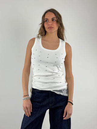 Canotta strass - SM221N