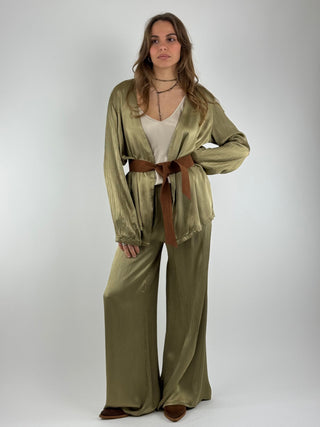 Pantalone lungo palazzo - PWG-Q008