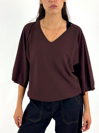 Blusa con scollo a V -  2AC2111