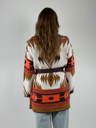 Cardigan frange - 7AB7036