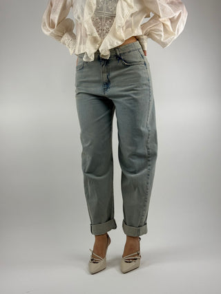 Jeans barrel - V02O0061