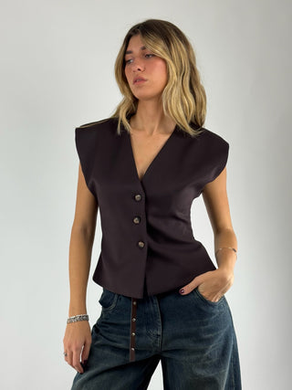 GILET KIMONO - 38065/3060