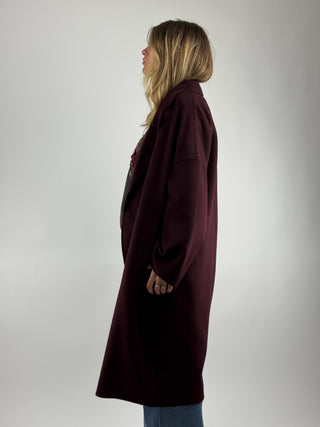 Cappotto ampio doppio petto - TF0003