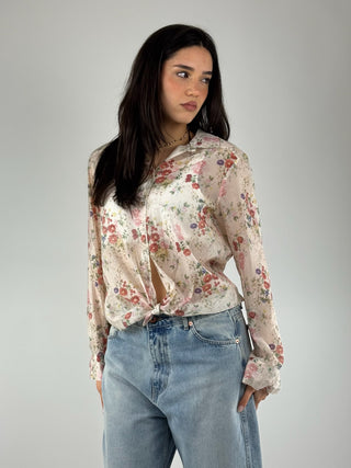 Camicia fiori - C10178