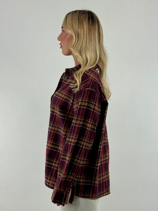 Camicia check con spallacci - C81716CHECK