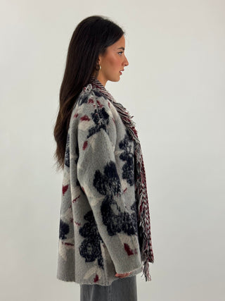 Cardigan fantasie floreali - 5AC5069