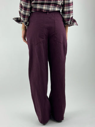 Pantalone palazzo cotone - AL-2020