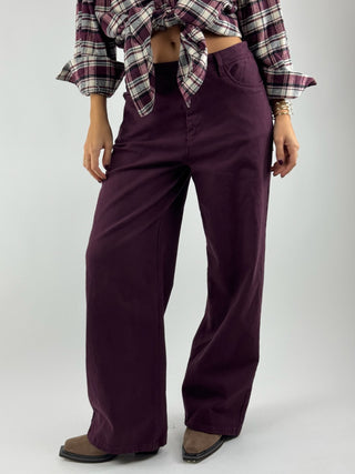 Pantalone palazzo cotone - AL-2020