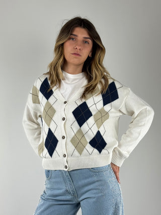 Cardigan rombi - D90106