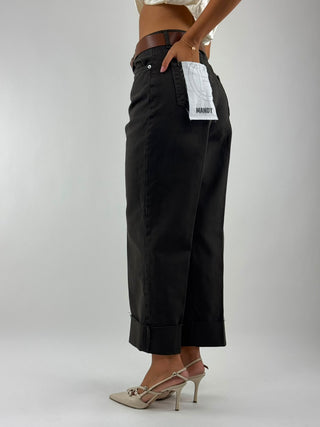 Pantalone ‘mandy’ con cintura - PLS-R157