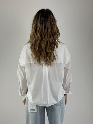 Camicia crop- 100%co, 26C4933