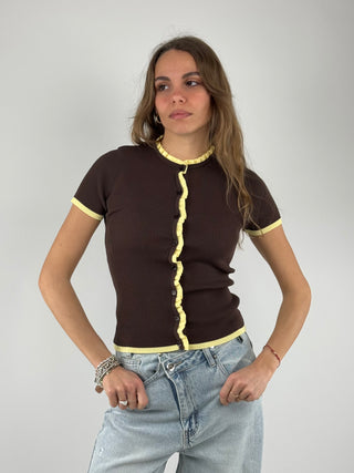 Cardigan mezza manica - 4AB4001