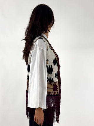 Gilet frange - 7AC7215
