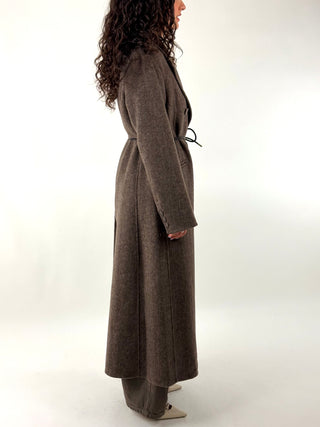 Cappotto lungo doppiopetto - KCT-R019