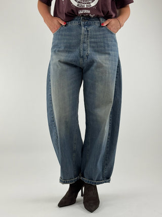 Jeans baloon ampio - C38S0028