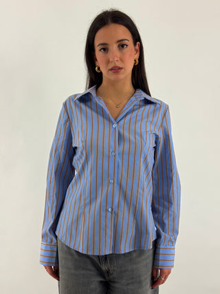 Camicia gessata - 748F12