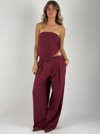 Pantalone pinces - PIA-Q551