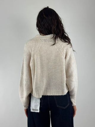 Cardigan bottoni gioiello - JIT-R027