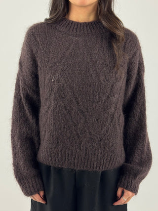 Maglione bordi a coste - C40L0284