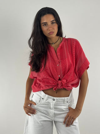 Camicia ricamata - S26CL70