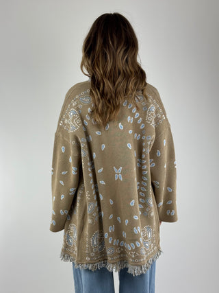 Cardigan Alanui bandana - P6HMG38A414