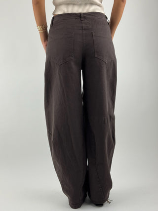 Pantalone baloon cotone - AL-2040