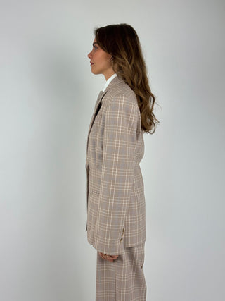 Blazer doppiopetto Check - 38211/4731