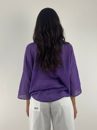 Camicia con bottoni - CFL-Q387