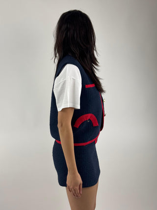 Gilet in tweed  - 38907