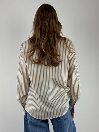 Camicia con spalline e cravatta -CSO-Q013