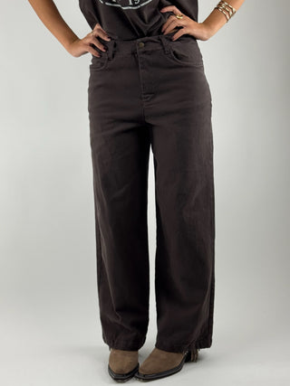 Pantalone palazzo cotone - AL-2020