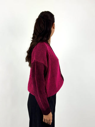 Cardigan a righe - AI51139
