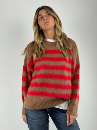 Girocollo over righe - 3M0911CN