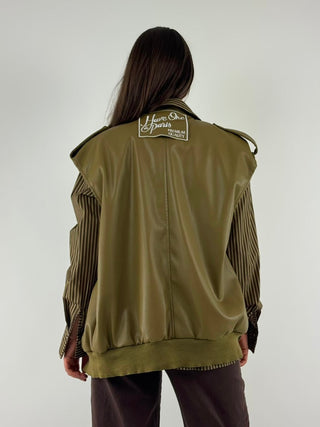 Gilet over con stampa sul retro - LMA-P008